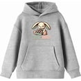 thumbnail image 4 of Short N Sweet Boy's Heather Gray Long Sleeve Hoodie-Medium, 4 of 6