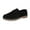 Black, variant on Lovskoo Women's Loafers Moccasin Driving Shoes Suede Leather Slip On Flats Daily Boat Shoes Black