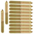 thumbnail image 1 of 12pcs Double Thread Screws, Wood Furniture Connector, M6, 1 of 5