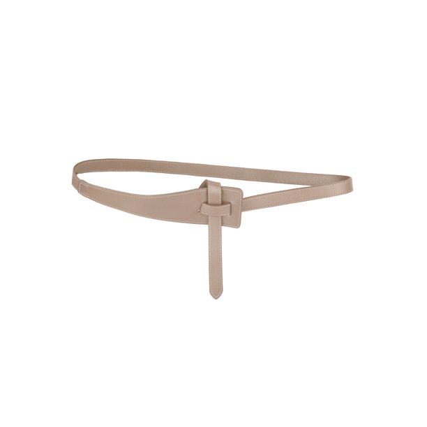 Cinturones Anchos INSPIRE CHIC para Mujeres, Cinturón Sólido sin Hebilla, 1 Pieza, Caqui