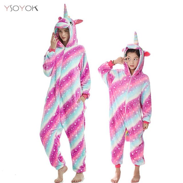 Pijama de dibujos animados de animales para niños, monos de lana, ropa Infantil para el hogar, Halloween, conejo, navidad