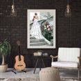 thumbnail image 2 of Cuadros Decorativos Pintura al óleo digital La novia en las escaleras Sin marco Imagen por número Arte para el hogar Ehuebsd Nuevos Originales, 2 of 9