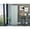 Beige, variant on Double - Door Black Pantry Cabinet with Polished Knobs / Fits Dining Room Storage Needs