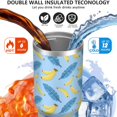 thumbnail image 3 of Modern 30oz Handheld Travel Tumbler with Handle – Double Wall Stainless Steel Insulated Cup, Flip Straw Lid, Leak-Proof & BPA-Free for Hot and Cold Drinks – Durable Coffee & Juice Mug White, 3 of 7