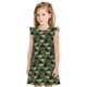 thumbnail image 1 of Fotbe Camouflage Shark Vestido de Dormir para Niñas de 3 a 10 Años, Mangas Cortas, Estilo Princesa, Pijama Camisón con Mangas Voladas-XX-Large, 1 of 6