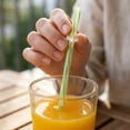 thumbnail image 4 of 12 PCS Reusable Plastic Straws for Tumblers, Hard Plastic Drinking Straws with Stopper Rings, BPA-Free Colorful Smoothie Straws for Party Supplies, 9 Inch E, 4 of 6