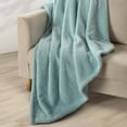 thumbnail image 2 of J. Queen New York  Cozy Throw Aqua, 2 of 5