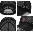 thumbnail image 4 of Gorra de béisbol de malla transpirable para hombre y mujer, gorro deportivo de Panamá con protección UV, para montar al aire libre, pesca, tenis y Golf, 4 of 4