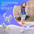 thumbnail image 4 of Patines NEMONE Mermaid 4, tamaño ajustable para niñas, 4 of 7
