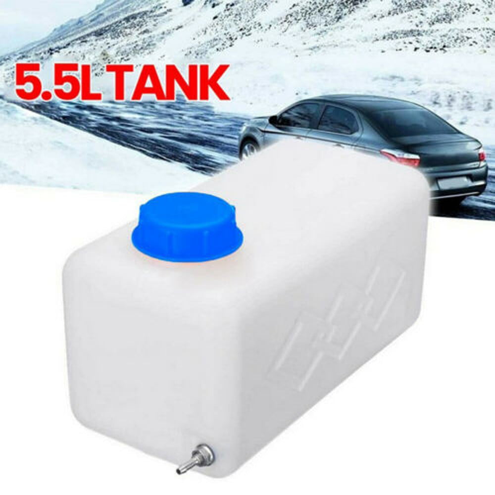 GreceYou Gas Can White 5.5L Oil Gasoline Diesels Petrol Plastic Storge Canister Water Tank Boat Car Truck Parking Heater Accessories 