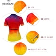 thumbnail image 5 of KEYIYUAN, camiseta de ciclismo para mujer, ropa deportiva para exteriores de montaña, camiseta de verano de manga corta para bicicleta, camisetas de ciclismo de carreras, maillot ciclista para mujer, 5 of 5