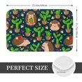 thumbnail image 2 of Front Door Mat Cactus Hedgehog Bedroom Entryway Rug Non-Slip Washable Indoor Carpet Doormat Decorative Low Profile Area Rug for Home Living Room Bedroom Laundry Floor Decor, 24 x 16 Inch, 2 of 7