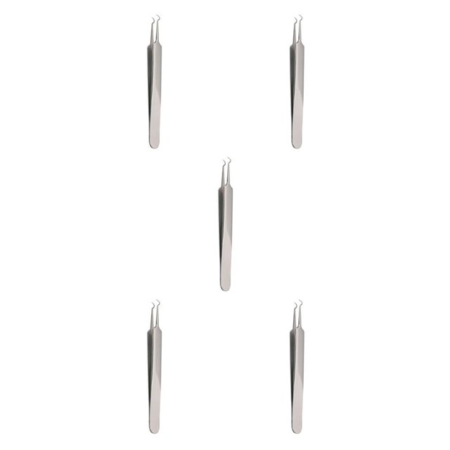 Vogacara 3PCS Espinillas Acné Granos Mancha Eliminador Extractor Clip Pinzas Set Type1 NO1