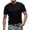 Black, variant on Henley Shirts for Men Summer Casual Short Sleeve Plain Basic Henley Tshirts Mens Tees Work Shirt
