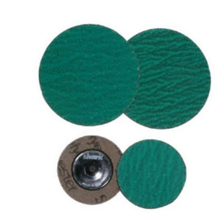 UPC: 0682488126177 | Shark Industries Ltd SR12617 3 in.36 Green Grit Zirconia Mini Grinding Discs