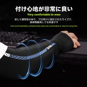 TALONGAMES eSports Arm Sleeve, External, Black, New, 1 Count, 1 Pack, L Size