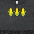 thumbnail image 4 of Inktastic Corn Lover Girls Toddler Dress, 4 of 5