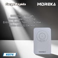 thumbnail image 2 of Power Bank Moreka K074 5000 mAh 18.5W inalámbrica 5W, 2 of 8