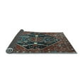 thumbnail image 2 of Ahgly Company Indoor Rectangle Medallion Light Blue Traditional Area Rugs, 3' x 5', 2 of 4