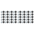thumbnail image 3 of 40Pcs Motorcycle Rubber Grommets Kits Motorcycle Windshield Bolts for Fairings Rubber, 3 of 7