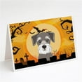 thumbnail image 1 of Halloween Schnauzer Greeting Cards & Envelopes - Pack of 8, 1 of 1