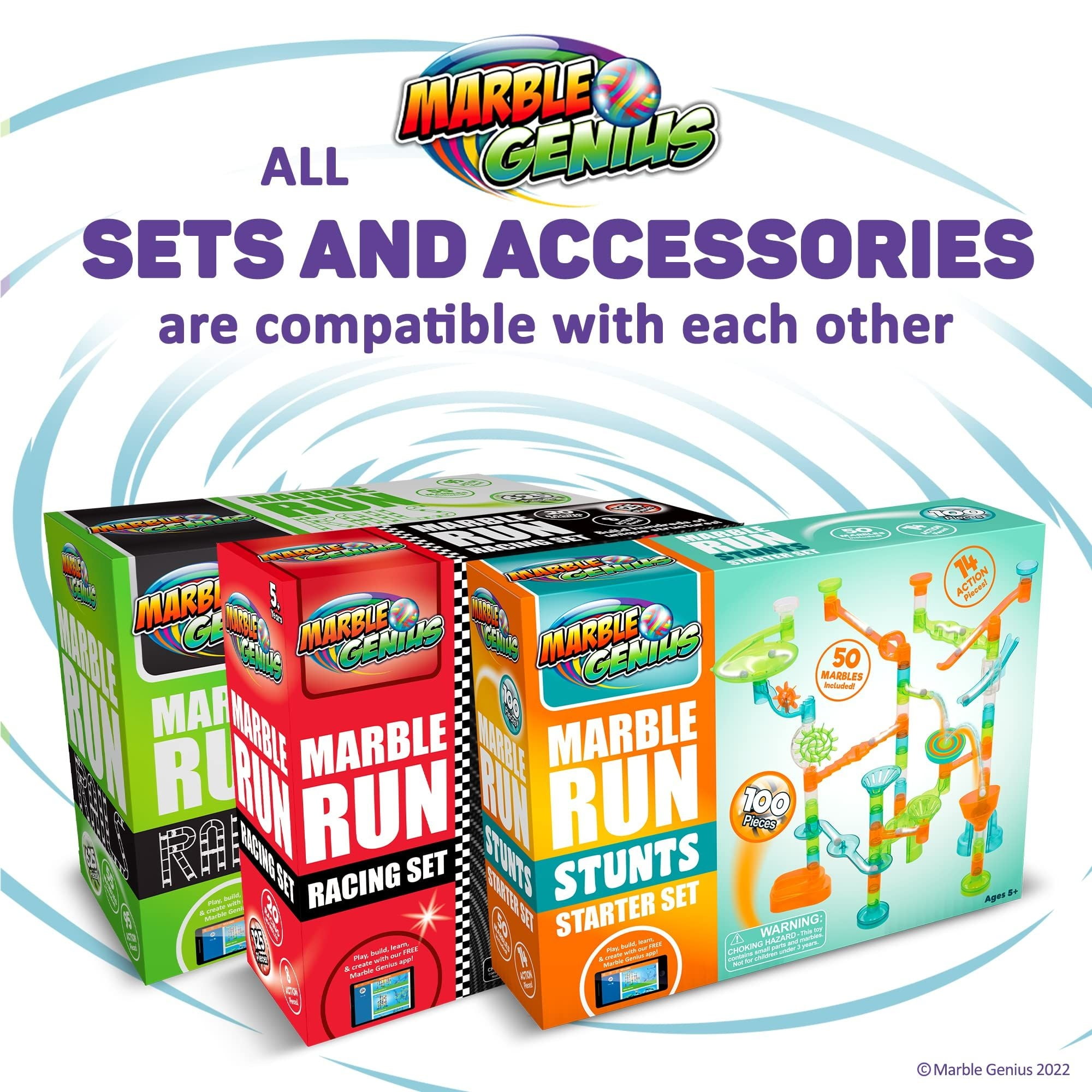 Marble Genius Auger Lift: Expandable Marble Run Accessory Set, Automatically Elevates Marbles Up to 19 Inches, for Infinite Loops of Marble Run Fun, Batteries Not Included, for Ages 5 and Above - Walmart.com Marble Genius Auger Lift: Expandable Marble Run Accessory Set, Automatically Elevates Marbles Up to 19 Inches, for Infinite Loops of Marble Run Fun, Batteries Not Included, for Ages 5 and Above - Walmart.com