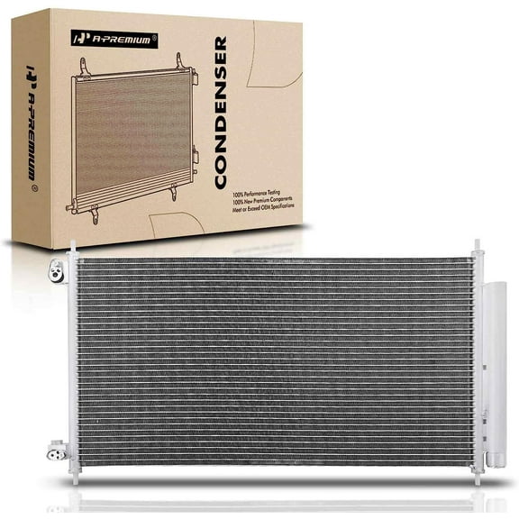 A-Premium Air Conditioning A/C Condenser Compatible with Acura TL 2004-2008 3.2L 3.5L, Replace# 3089, 80110SEPA01