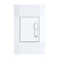 thumbnail image 2 of Smart Dimmer by Deako, Single-Pole, Rocker-Style Dimming, 2.4 GHz Wi-Fi, Remote App, Voice Control, Neutral Wire Required, White, 2 of 12