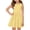 Yellow, variant on TIREOW Girls Summer Vest Dresses Cute Sleeveless Dress Polka Dot Printed Daily A Line Casual Beach Dresses