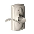 thumbnail image 4 of Cerradura de puerta SCHLAGE Níquel satinado FE595VCAM619ACC Camelot, 4 of 9