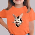 thumbnail image 4 of T-shirt à Manches Courtes pour Garçons, Col Rond, Décontracté, Graphique, pour Enfants, Haut en Mélange de Polyester, 1 Pce, 4 of 5