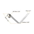 thumbnail image 2 of Unique Bargains 5pcs Single Button Kayak Paddle Snap Spring Clip 50mmx5.75mm V Shaped Solid Lift Telescopic Locking Pole Clips, 2 of 5
