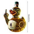 thumbnail image 3 of Middle Finger Duck Bottle Funny Whiskey Bottle Duck-shaped Alcohol Bottle Funny Duck Decanter For, 3 of 5