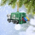 thumbnail image 2 of Personalized Garbage Truck Ornament 2024 Green Garbage Truck Ornament Green Garbage Truck Christmas Ornament 2024 Trash Truck Ornament Xmas Custom Garbage Truck Hanging Christmas Ornament (GT3) - 3246, 2 of 5