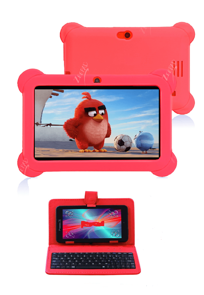 Pink 7inch Kids Android Tablet 16GB Hard Drive 1GB RAM Wi-Fi Camera Bluetooth Play Store Apps Games