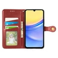 thumbnail image 2 of for iPhone 16 Pro Phone Case Wallet Card Holder, Premium PU Leather Stand Flip Wrist Strap Magnetic Closure Shockproof Protective Wallet Case Cover for iPhone 16 Pro, Red, 2 of 4