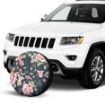 thumbnail image 2 of Kdxio Vintage Floral for Tire Cover Wheel Protectors Tyre Covers Weatherproof Wheel Covers Universal Fit for Trailer Rv SUV Truck Camper Travel Trailers 14 inch, 2 of 8
