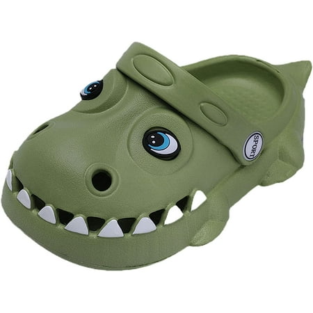 

Kids Toddler Boys Girls Cute Cartoon Garden Clogs Shoes Slip On Open Toe Sandals Children Beach Slide Slippers Water Shoes