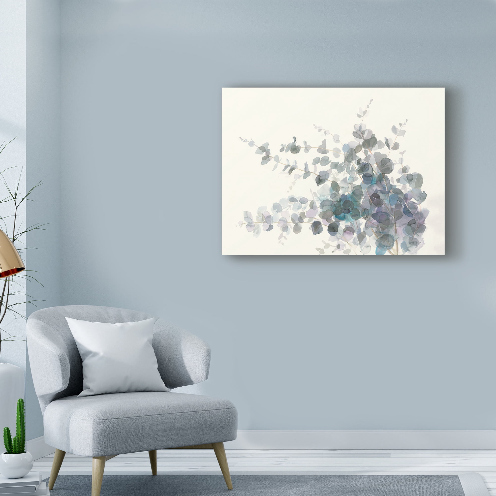 Trademark Fine Art 'Scented Sprig I' Canvas Art by Danhui Nai