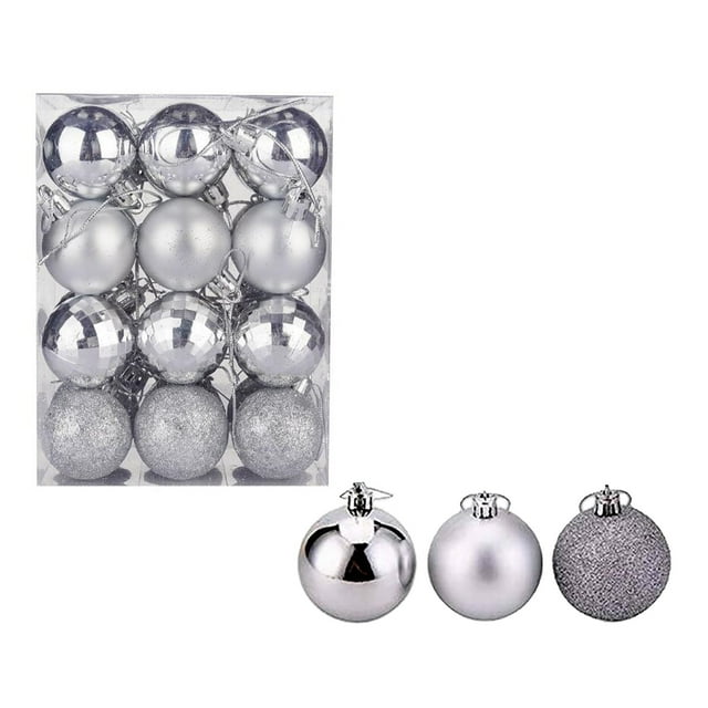 TIMIFIS Christmas Decorations 40mm Christmas Xmas Tree Ball Bauble Hanging Home Party Ornament Decor Christmas Tree - Fall