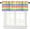 Pink-7, variant on Rainbow Stripe Curtains Valance for Window Colorful Vibrant Stripes Print Decor Rod Pocket Short Curtains Valance for Kitchen Living Room Bathroom Bedroom 54x18inch