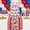 #1, variant on QuanTara 4th of July Table Runner, 72.05x28.74in Patriotic Table Linen with Runner,independence Day Dining Table Decoration, Red White Blue Holiday Home Decor
