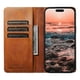 thumbnail image 2 of SUTENI For iPhone 17 Pro Max Case PU Leather Wallet Stand Magnetic Closing Phone Cover -, 2 of 5