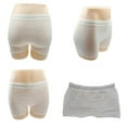 thumbnail image 2 of 10Pack Single Time Postpartum Women's Mesh Undergarments High Waist Boyshorts Briefs for Maternity and Hospital Recovery, 2 of 8