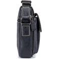 thumbnail image 3 of Genuine Leather Shoulder Bag Small Men Messenger Pack Handbag Sling Crossbody Bag Man Purse for Business, 3 of 3