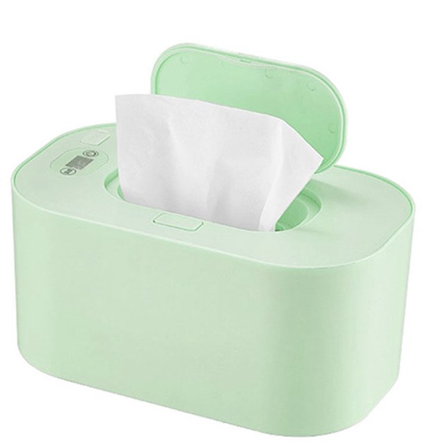 Calentador portátil de toallitas para bebés, Calentador de toallitas para bebés Calentador de toallitas para bebés PP Calentador de toallitas húmedas Solución innovadora