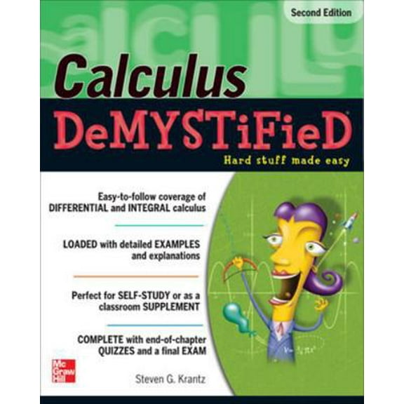 Pre-Owned Calculus Demystified, Second Edition (Paperback) 0071743634 9780071743631