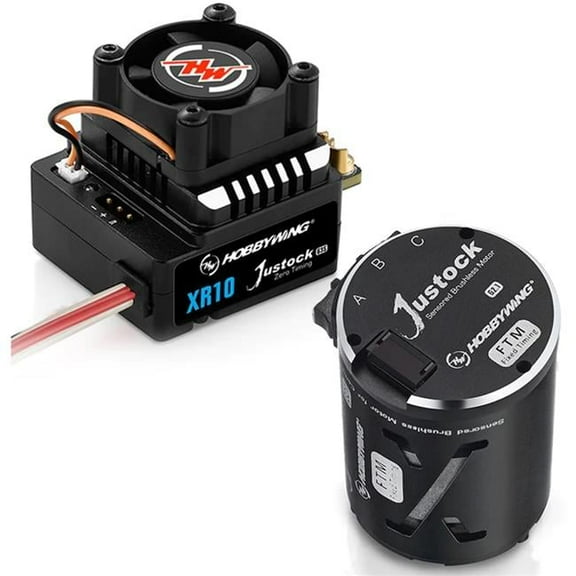Hobbywing  Xerun XR10 Justock G3S, JS7 25.5T G2.1 Motor Combo