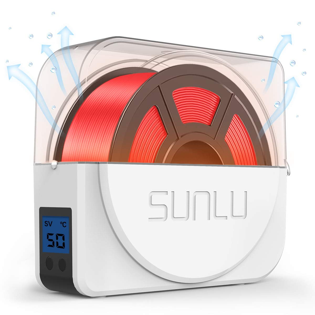 Sunlu 1.75mm 2mm 3mm 3D Printer Filaments S1 Plus White