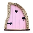 thumbnail image 2 of Puerta de hadas para árboles, jardín de hadas en miniatura, accesorios de decoración al aire libre, escultura artística de patio, decoración para pared de habitación de niños, árboles, 2 of 8